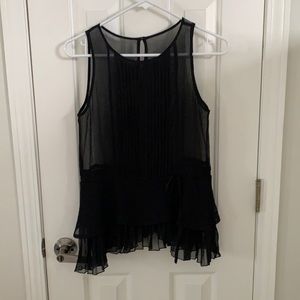 Brigitte Bardot sz 1 black sleeveless too